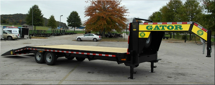 Gooseneck flat bed trailer for sale14k  Alamance County, North Carolina